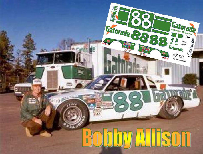 SCF1041 #88 Bobby Allison Gatorade Buick
