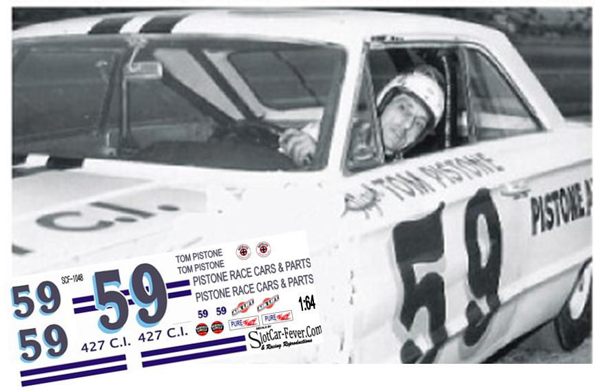 SCF1048 #59 "Tiger" Tom Pistone 64 Ford