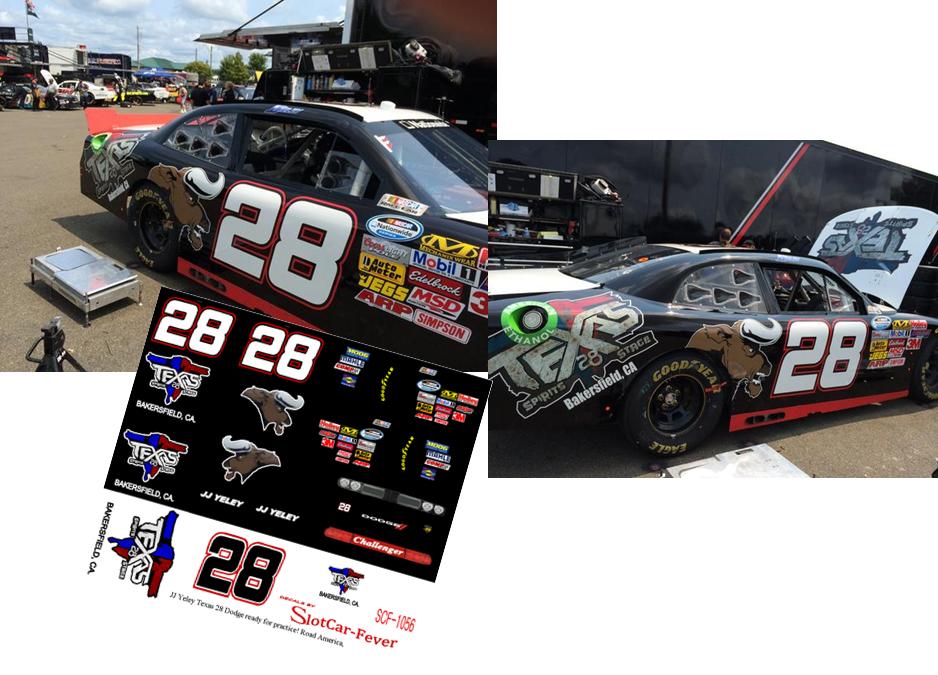 SCF1056-C #28 JJ Yeley Texas 28 Spirits Stage Challenger