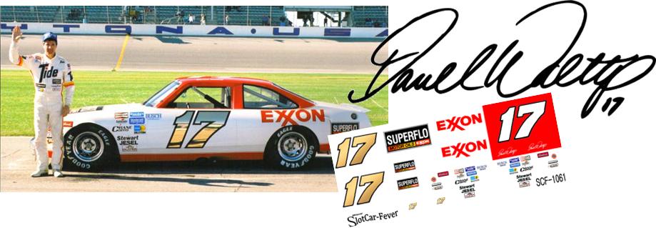 SCF1061-C #17 Darrell Waltrip Exxon/Superflo Busch Grand National Nova