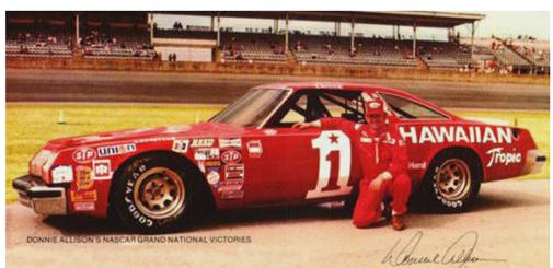 SCF1067-C #1 Donnie Allison '73 Olds