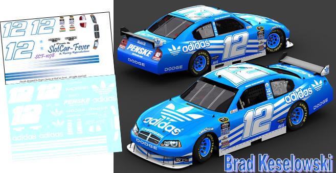 SCF1078-C #12 Brad Keselowski Dodge Charger