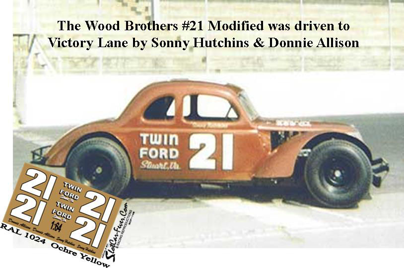 SCF_108-C #21 Sonny Hutchins & Donny Allison modified coupe