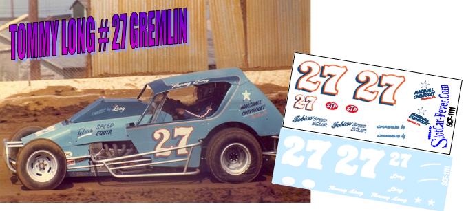 SCF1111-C #27 Tommy Long in the Tobias modified Gremlin