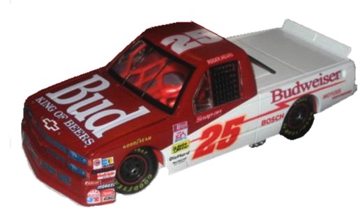 SCF1136-C #25 Roger Mears Budweiser Chevy NASTRUCK