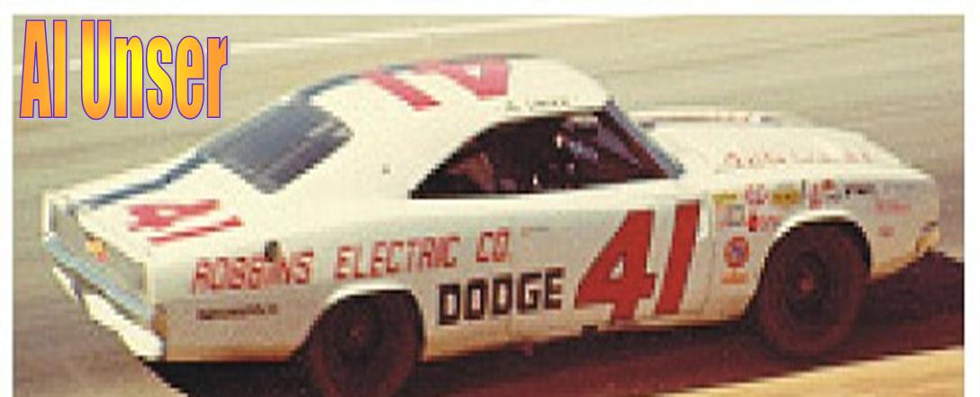 SCF1147 #41 Al Unser Dodge Charger