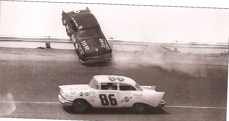 SCF1156 #86 G.C. Spencer in Bud Moore's '57 Chevy