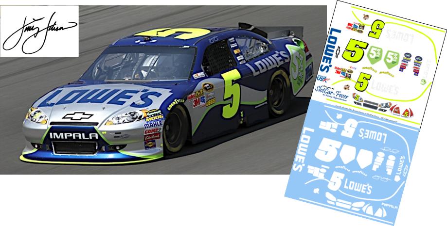 SCF1161-C #5 Jimmie Johnson 2011 Sprint All-Star Race Chevy