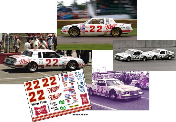 SCF1168 #22 Bobby Allison 1983 Miller Buick