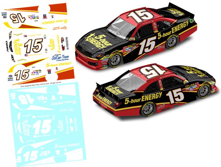 SCF1183-C #15 Clint Bowyer's 2012 5-Hour Energy Drink Camry