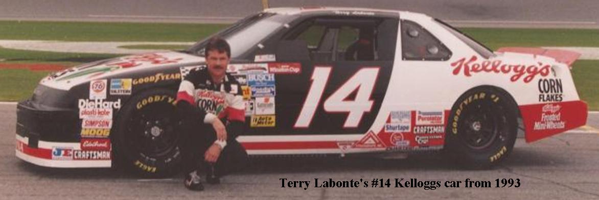 SCF1191-C #14 Terry Labonte 1993 Kellogg's Chevy Lumina