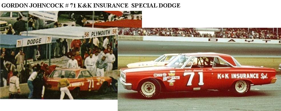 SCF1204-C #71 Gordon Johncock K&K '65 Dodge