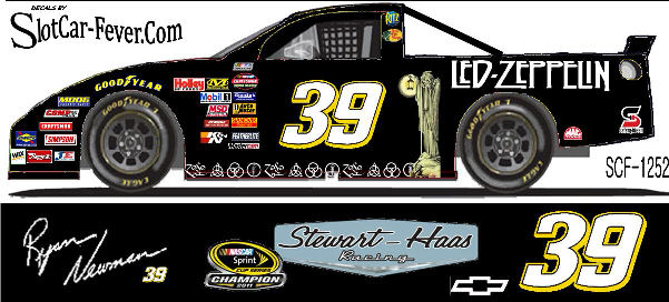 SCF1252-C #39 Ryan Newman Led-Zepplin Chevy Fantasy Truck