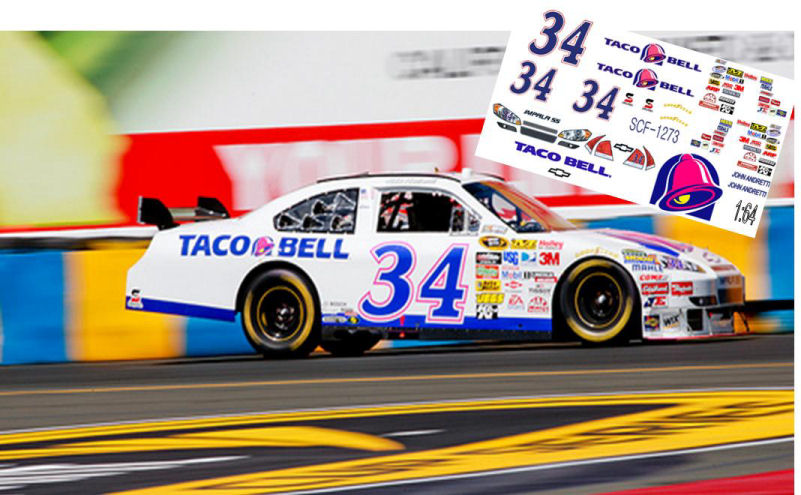 SCF1273 #34 John Andretti Taco Bell Chevy