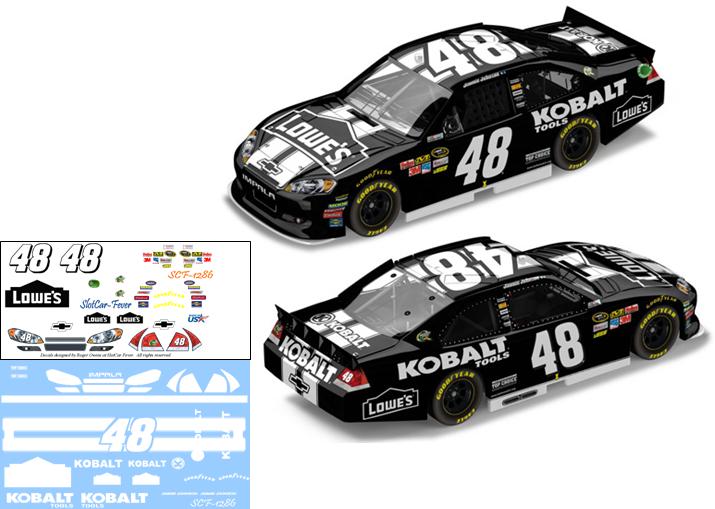 SCF1286-C #48 Jimmie Johnson 2012 Kobalt Chevy