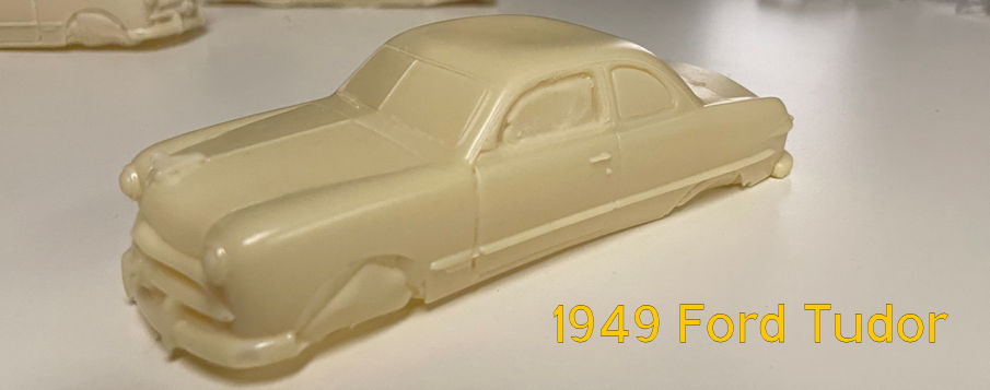 13249FordTudor Resin 1:32 scale Resin 1949 Ford Tudor