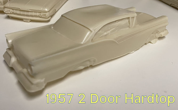 13257Ford2DrHartop 1:32 scale Resin1957 Ford 2-Door Hardtop