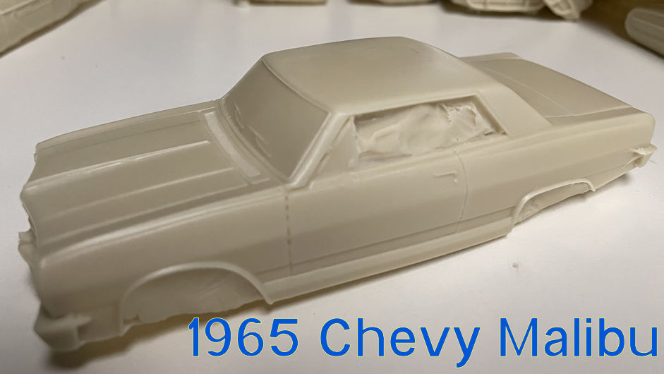 13265ChevyMalibou 1:32 scale Resin1965 Chevy Malibu