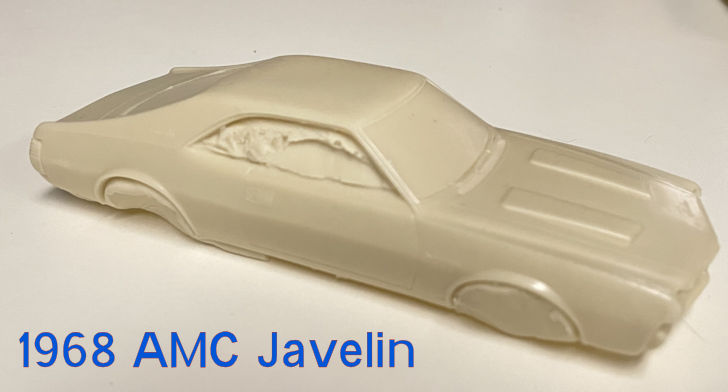 13268AMCJavelin 1:32 scale Resin1968 AMC Javelin