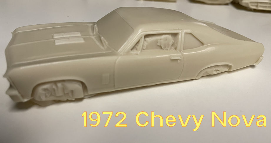 13272ChevyNova 1:32 scale Resin1972 Chevy Nova