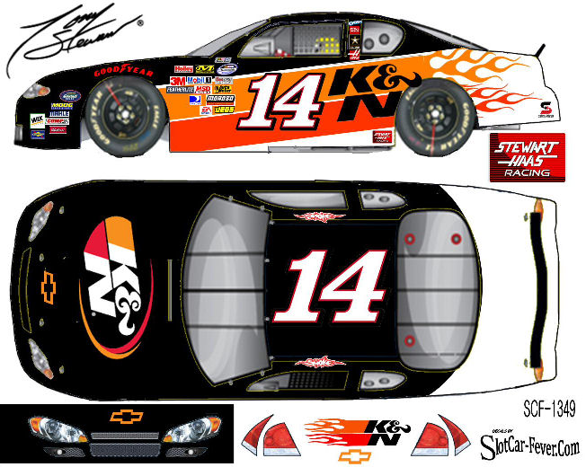 SCF1349-C #14 Tony Stewart K&N Filters Chevy Fantasy Car