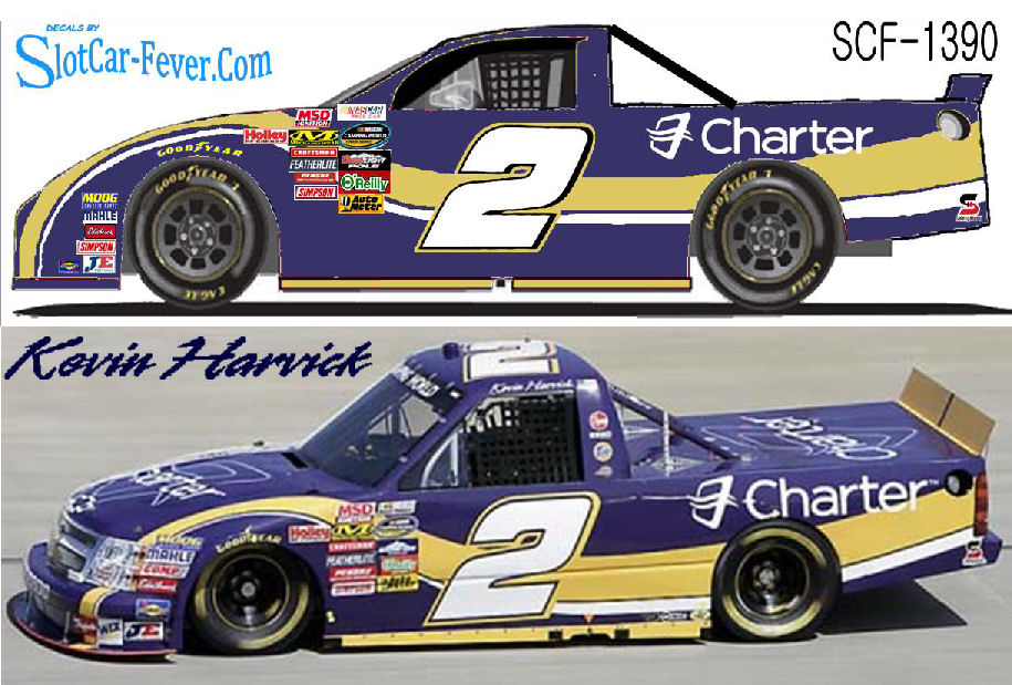 SCF1390-C #2 Kevin Harvick 2009 Charter Camping World truck