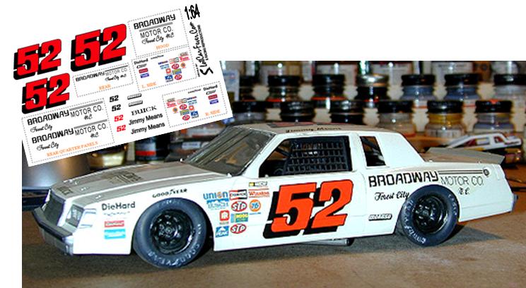 SCF1416 #52 Jimmy Means Broadway Motor Company Buick