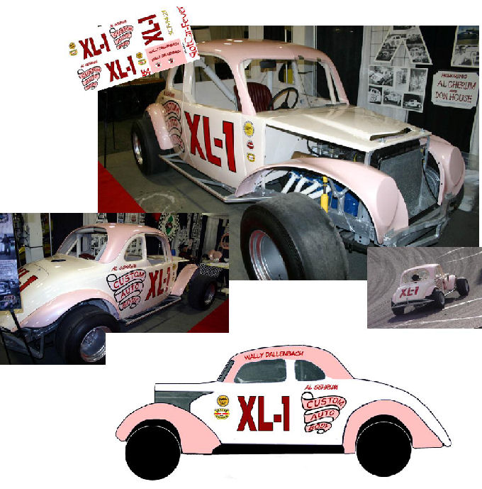 OVR-1421 #XL-1 Wally Dallenbach modified coupe