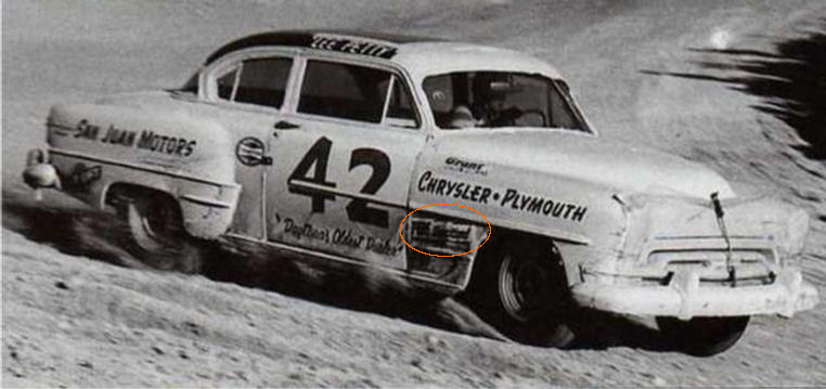 SCF1438 #42 Lee Petty 1954 Chrysler 300