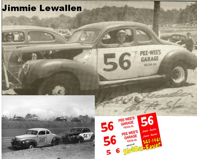 SCF1481-C #56 Jimmie Lewallen Pee Wee's Garage 40 Ford