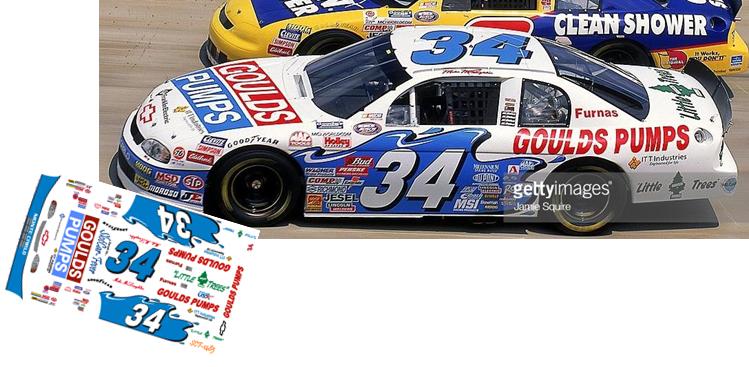 SCF1485-C #34 Mike McLaughlin 1998-99 Goulds Pump Chevy