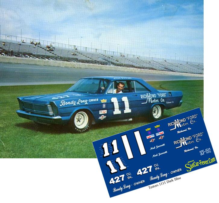 SCF1512-C #11 Ned Jarrett 65 Ford