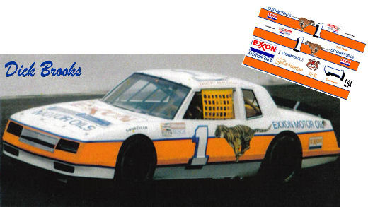 SCF1522 #1 Dick Brooks Exxon Chevy