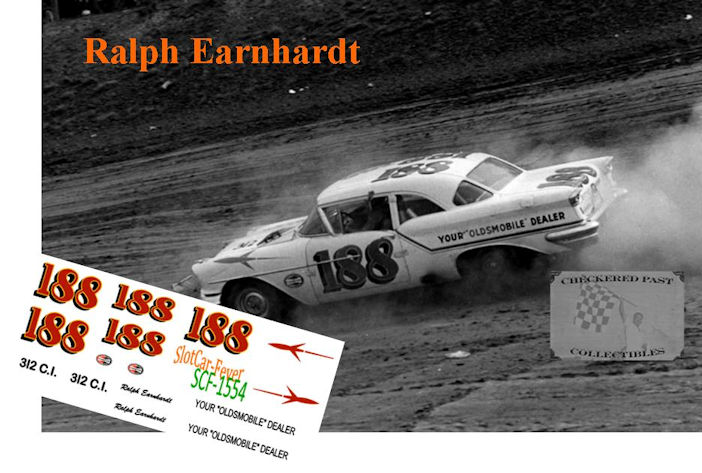 SCF1554 #188 Ralph Earnhardt 57 Oldsmobile