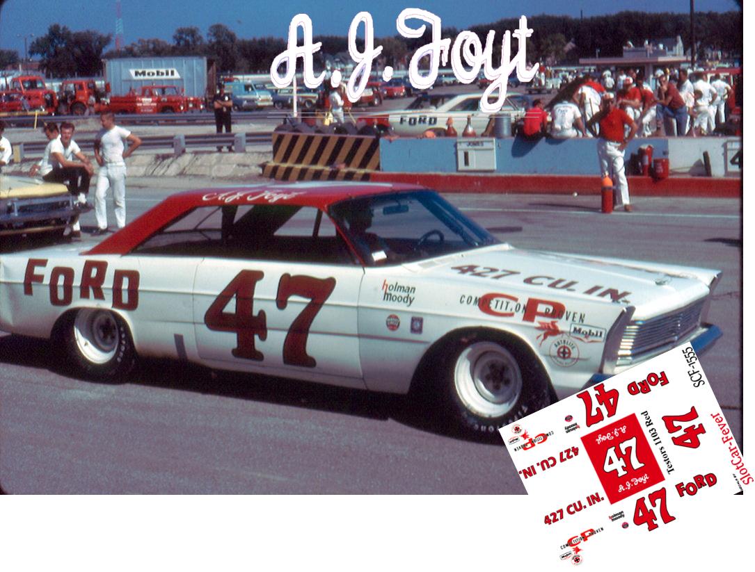 SCF1555-C #47 A.J. Foyt  65 Ford