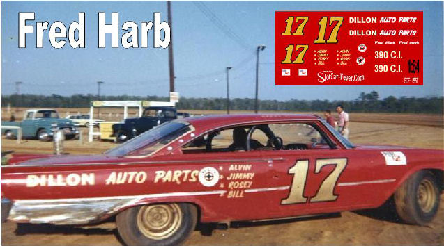 SCF1557-C #17 Fred Harb '61 Ford Starliner