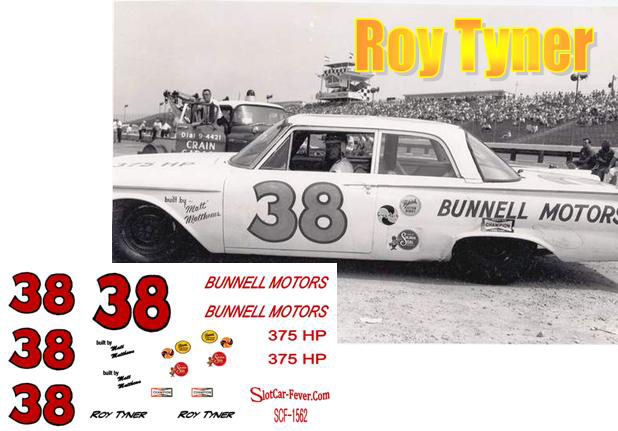 SCF1562 #38 Roy Tyner '61 Ford