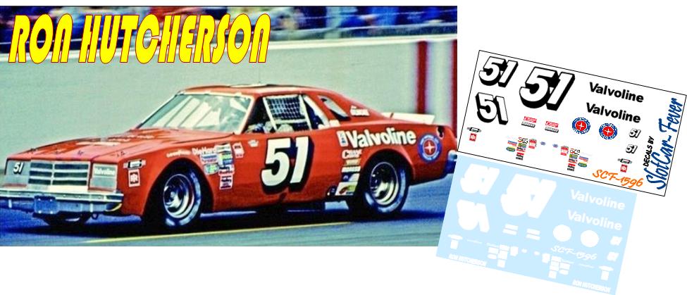 SCF1596-C #51 Ron Hutcherson driving AJ Foyt's Valvoline 78 Buick