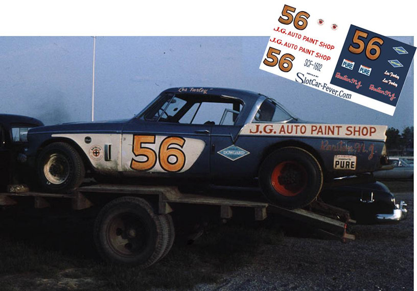 SCF1602-C #56 Les Farley Studebaker