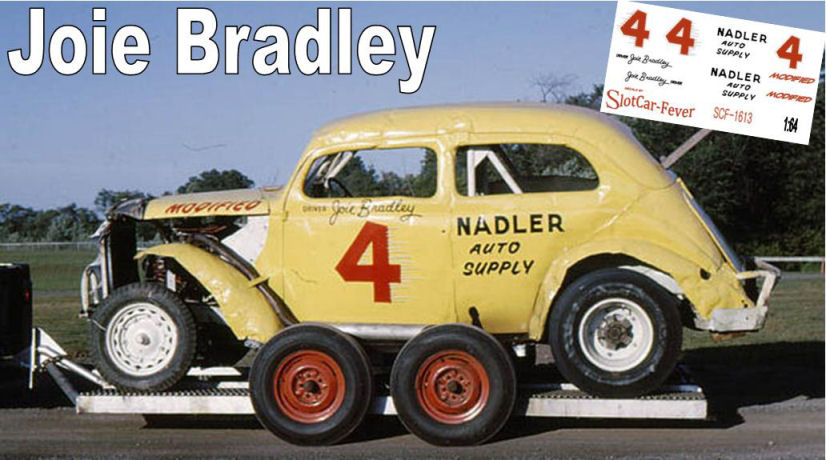 SCF1613 #4 Joie Bradley 37 Ford sedan