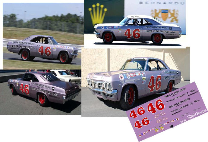 SCF1638-C #46 Roy Mayne '65 Chevy