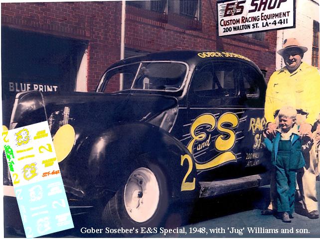 SCF1642-C #2 Gober Sosebee 40 E&S Speed Shop Ford