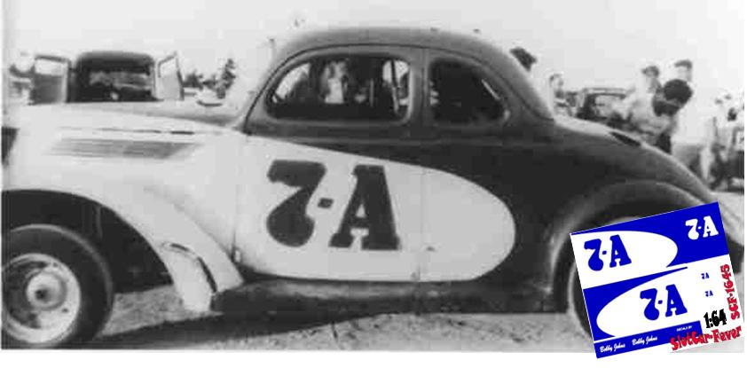 SCF1645-C #7-A Bobby Johns modified coupe