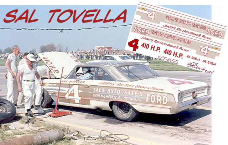 SCF1655 #4 Sal Tovella 1964 Ford Galaxie 500