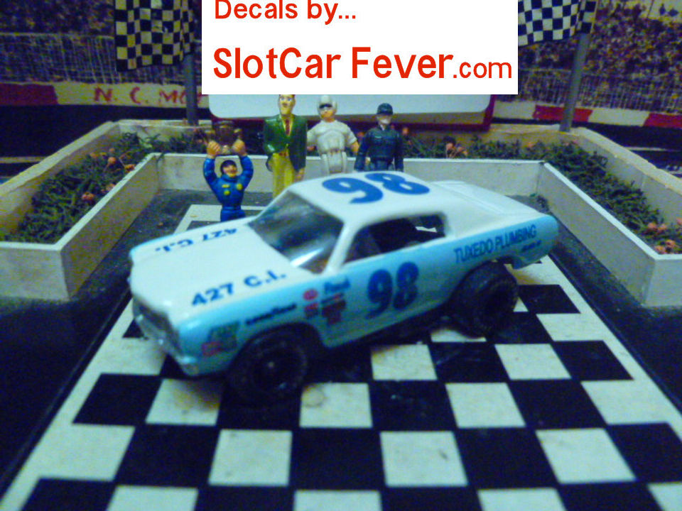 1707SC #98 Richie Panch Tuxedo Plumbing 72 Monte Carlo 1:64 scale slot car