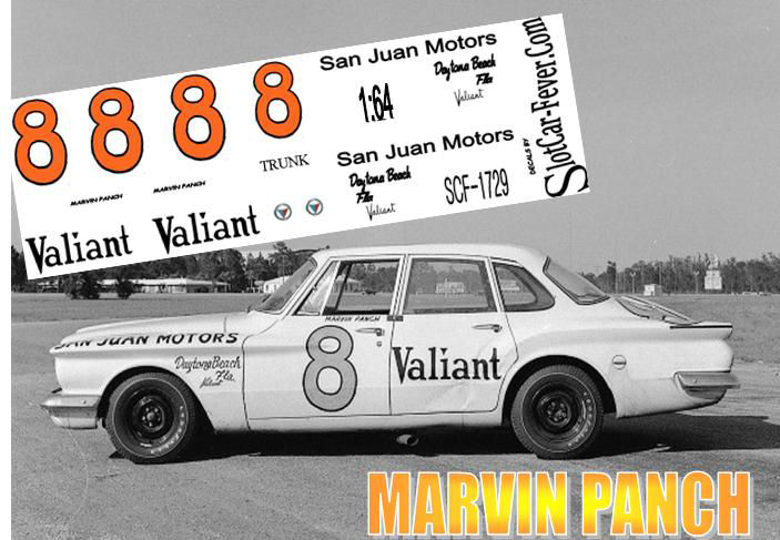 SCF1729 #8 Marvin Panch 60 Valiant CLASSIC