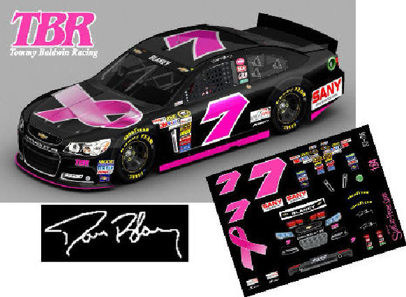 SCF1746 #7 Dave Blaney Breast Cancer Awareness 2013 Chevy