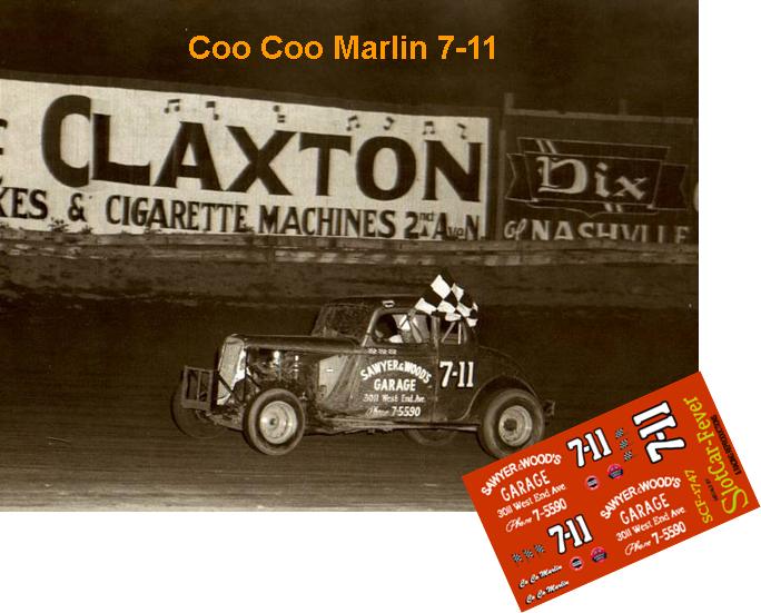 SCF1747 #7-11 CoCo Marlin modified coupe