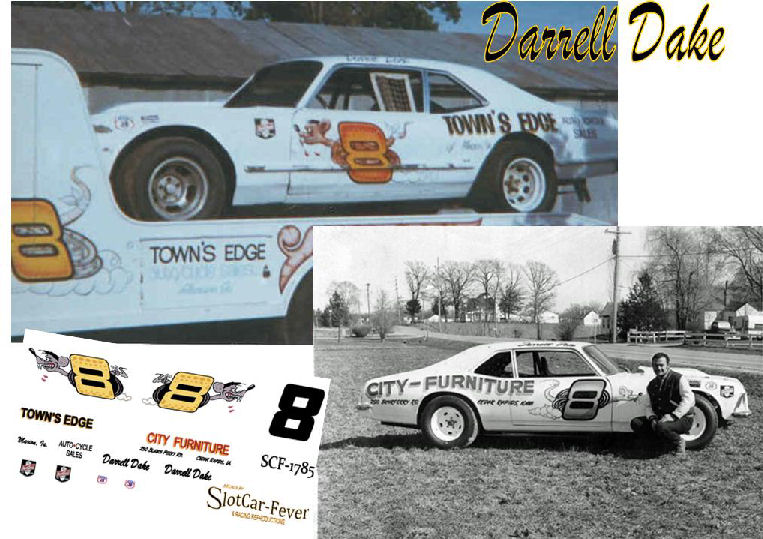SCF1785 #8 Darrell Dake Upper Midwest Racing Champion During the 60's & 70's