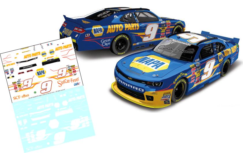 SCF1810 #9 Chase Elliott 2014 Napa Camaro